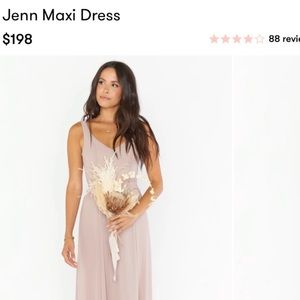 Show Me Your Mumu Jenn Soft Chiffon Bridesmaid Dress